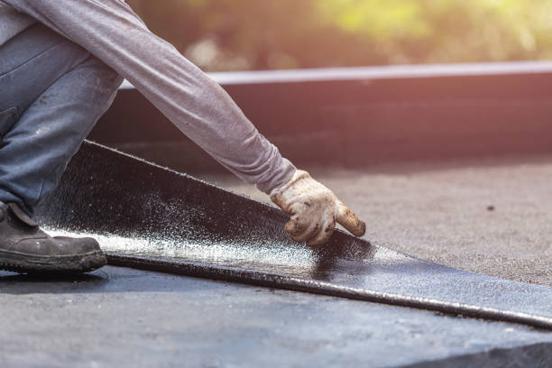 Professional Interior Drainage System technician working in Byron, NY
